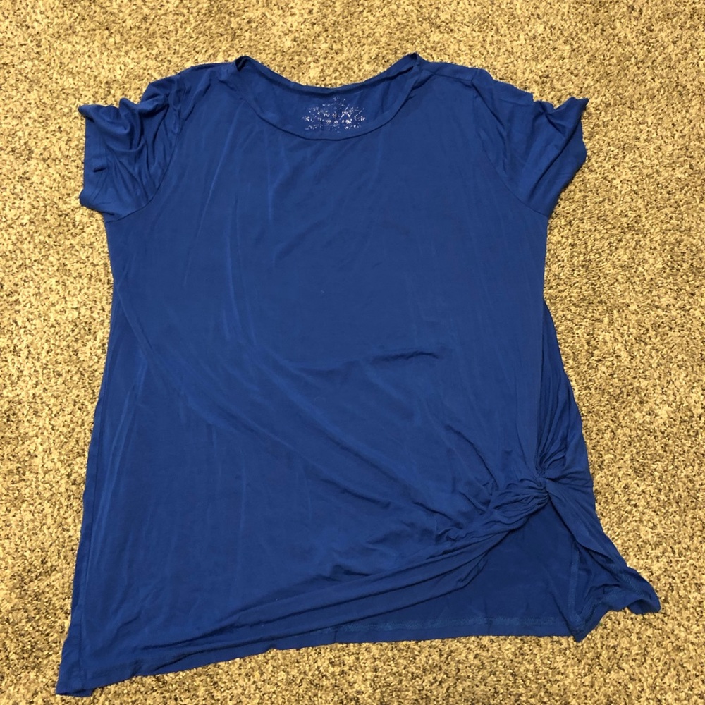 Crazy Train side knot shirt